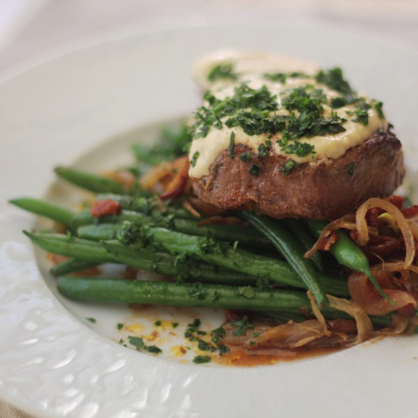 Petits Filets With Blue Cheese Glacage